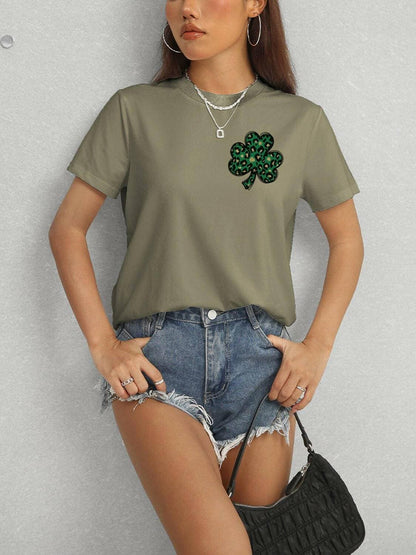 Chic Clover Comfort Short Sleeve Tee - Love Salve 