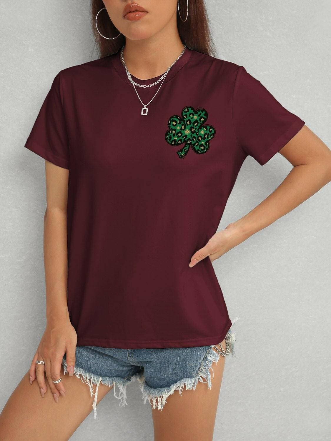 Chic Clover Comfort Short Sleeve Tee - Love Salve 