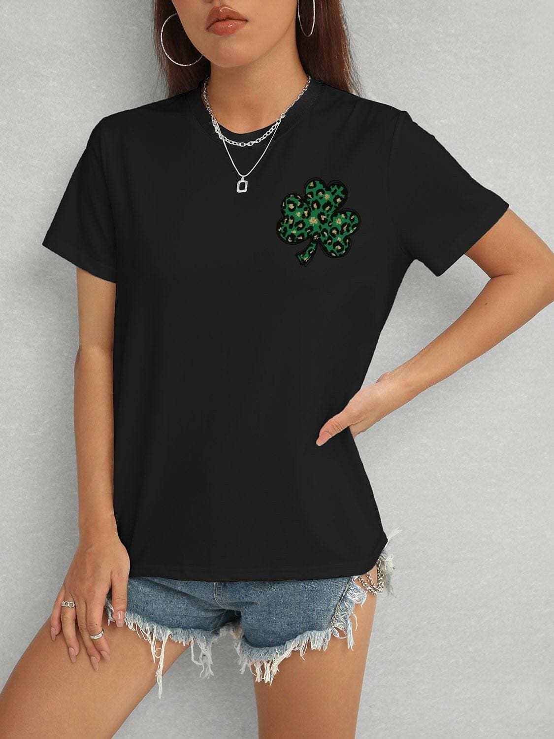 Chic Clover Comfort Short Sleeve Tee - Love Salve 