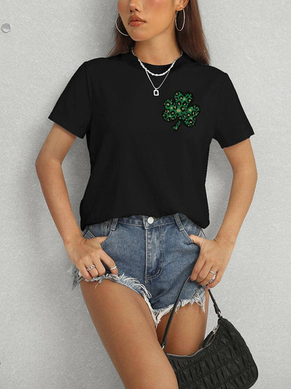 Chic Clover Comfort Short Sleeve Tee - Love Salve 