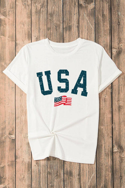 Essential USA Blend Short Sleeve Tee - Love Salve 