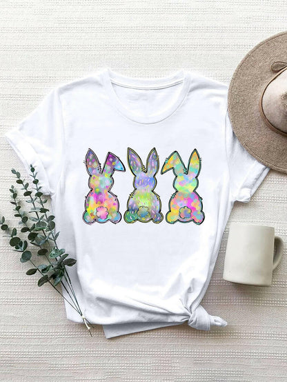 Rabbit Sheer Round Neck Tee - Comfort and Style ComboExperience Comfort and Style with Our Rabbit Sheer Round Neck Tee
 Indulge in the perfect blend of comfort and style with our Rabbit Sheer Round Neck Tee. Made from Love Salve Rabbit Sheer Round Neck Tee - ComfortGraphic