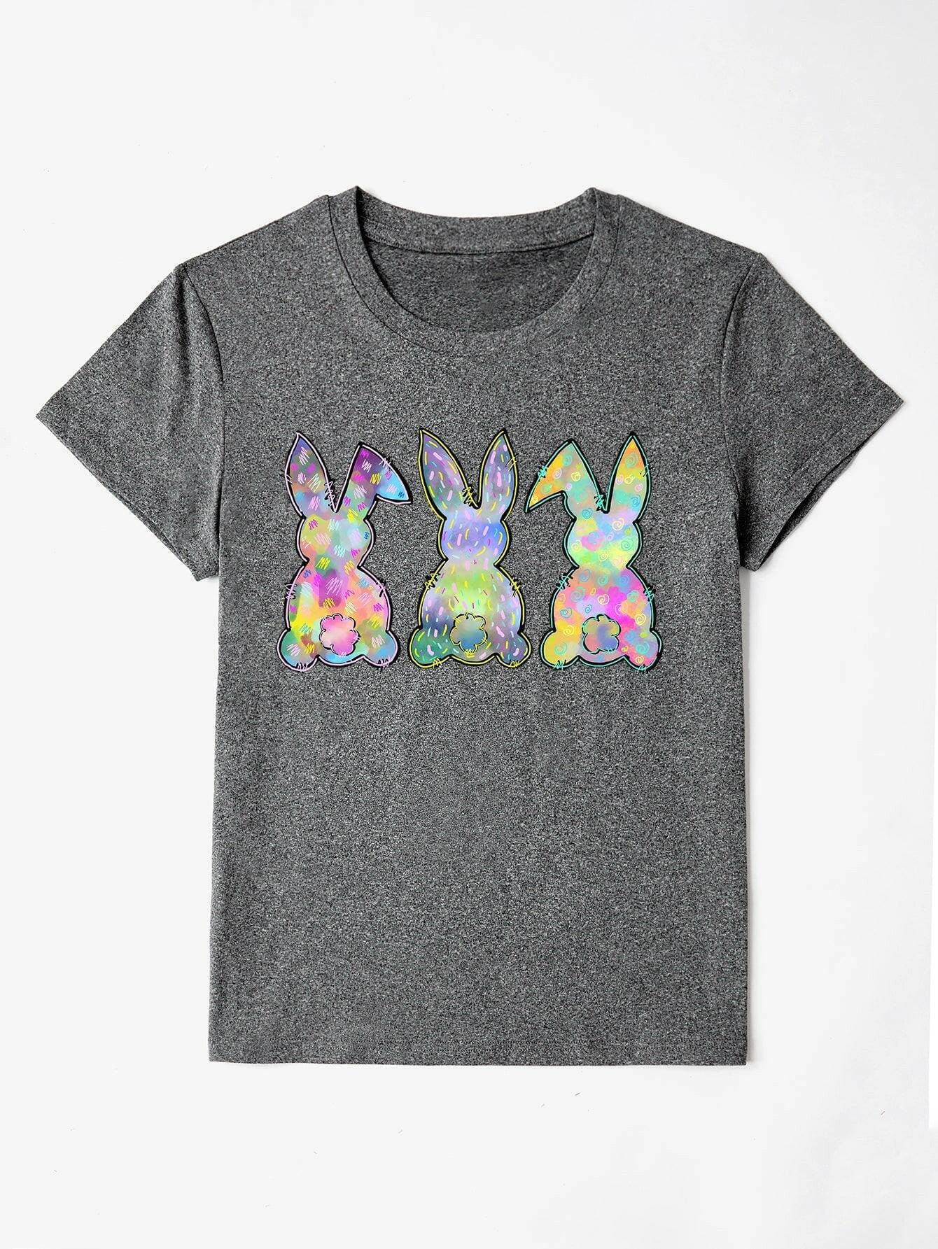 Rabbit Sheer Round Neck Tee - Comfort and Style ComboExperience Comfort and Style with Our Rabbit Sheer Round Neck Tee
 Indulge in the perfect blend of comfort and style with our Rabbit Sheer Round Neck Tee. Made from Love Salve Rabbit Sheer Round Neck Tee - ComfortGraphic