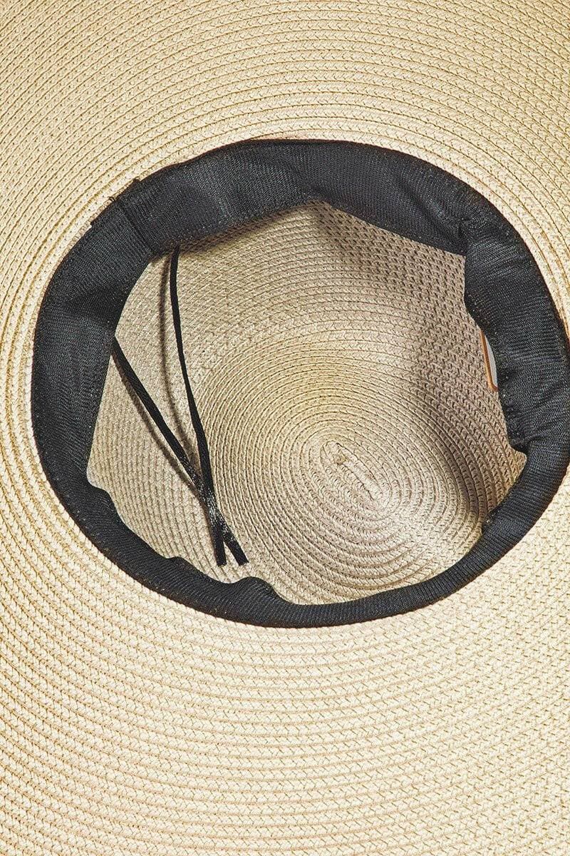 Coastal Elegance Sun Protective Wide Brim Hat - Love Salve 