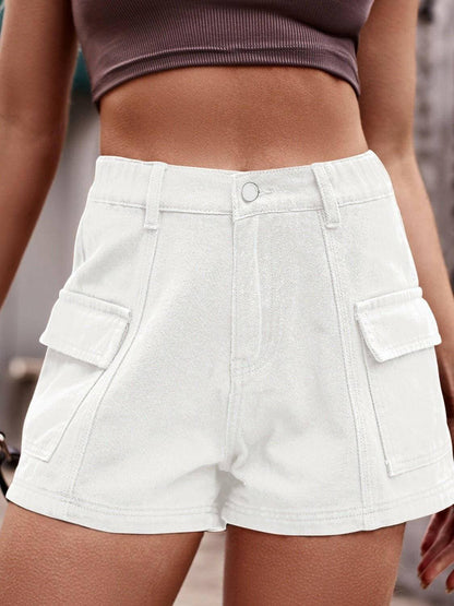 Chic High-Waisted Denim Shorts with Handy PocketsChic High-Waisted Denim Shorts with Handy Pockets

Upgrade your summer style with our Chic High-Waisted Denim Shorts, a must-have addition to your wardrobe. These shLove Salve Chic High-Waisted Denim Shortsjeans