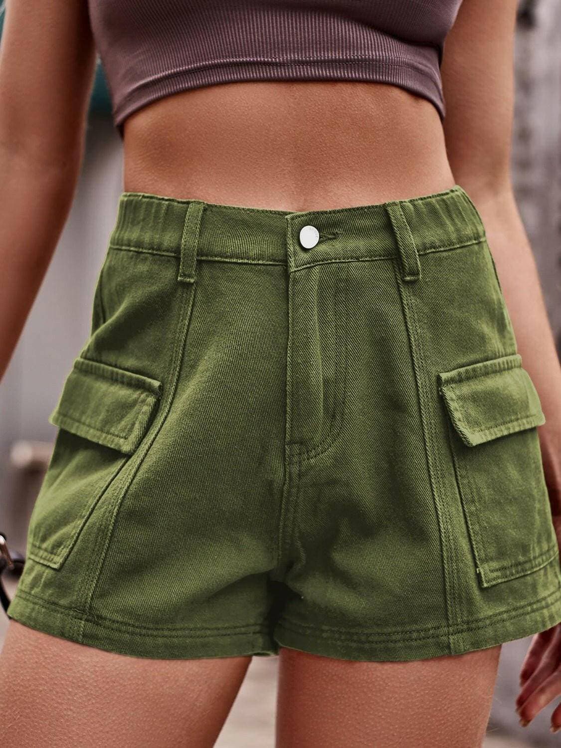 Chic High-Waisted Denim Shorts with Handy PocketsChic High-Waisted Denim Shorts with Handy Pockets

Upgrade your summer style with our Chic High-Waisted Denim Shorts, a must-have addition to your wardrobe. These shLove Salve Chic High-Waisted Denim Shortsjeans