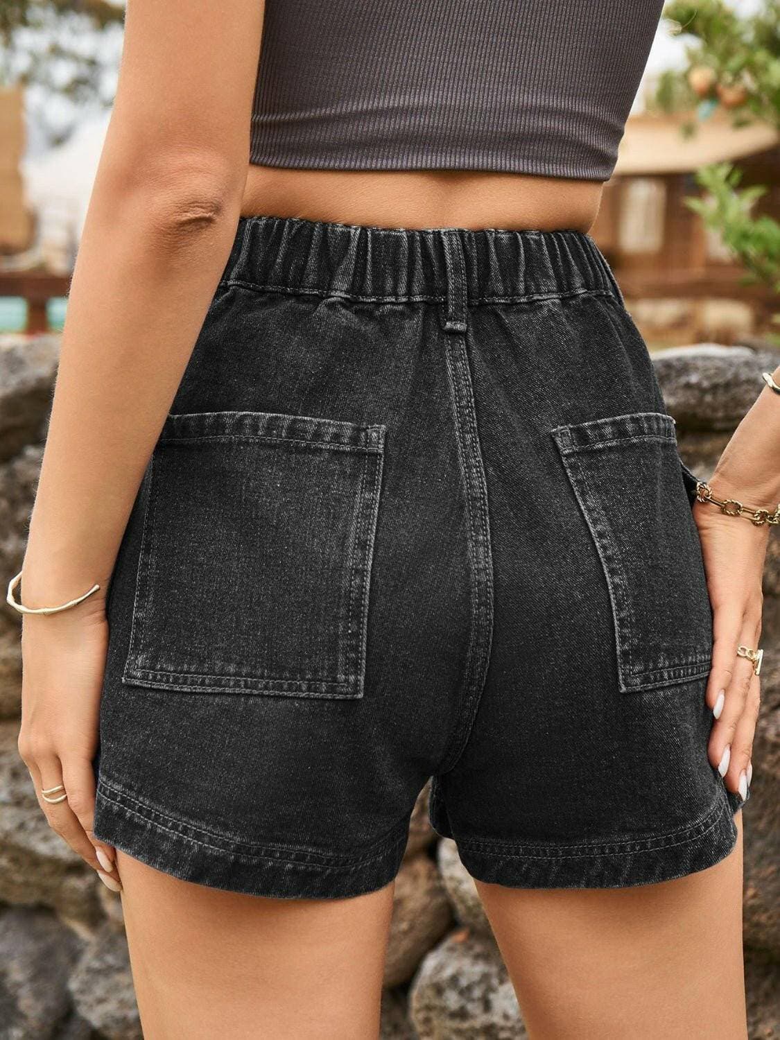 Chic High-Waisted Denim Shorts with Handy PocketsChic High-Waisted Denim Shorts with Handy Pockets

Upgrade your summer style with our Chic High-Waisted Denim Shorts, a must-have addition to your wardrobe. These shLove Salve Chic High-Waisted Denim Shortsjeans