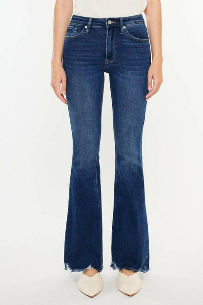 Cat's Whiskers Raw Hem Flare JeansStep into the Spotlight

Embrace a perfect blend of edgy charm and sophisticated style with our Cat's Whiskers Raw Hem Flare Jeans. These jeans are not just a piece Love Salve Whiskers Raw Hem Flare Jeansjeans