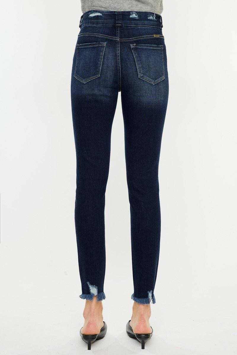 Vintage charm high waist jeans by Kancan - Love Salve 