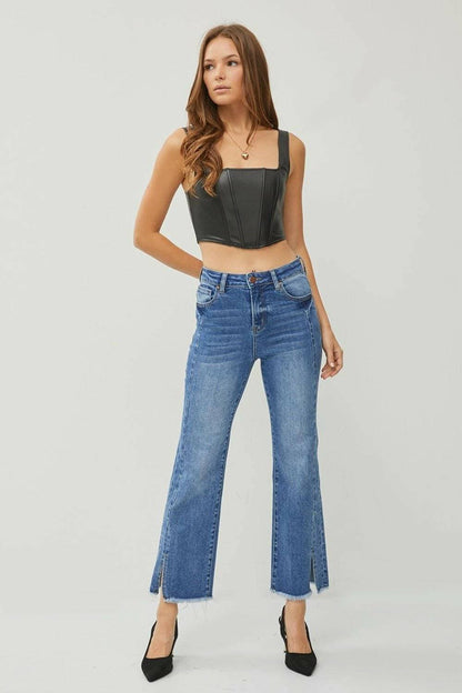 RISEN Raw Hem High Waist Straight Leg Denim JeansFlaunt Your Style with RISEN Raw Hem High Waist Straight Leg Denim Jeans

Step out in confidence and elevate your wardrobe with the RISEN Raw Hem High Waist StraightLove Salve RISEN Raw Hem High Waist Straight Leg Denim Jeansjeans