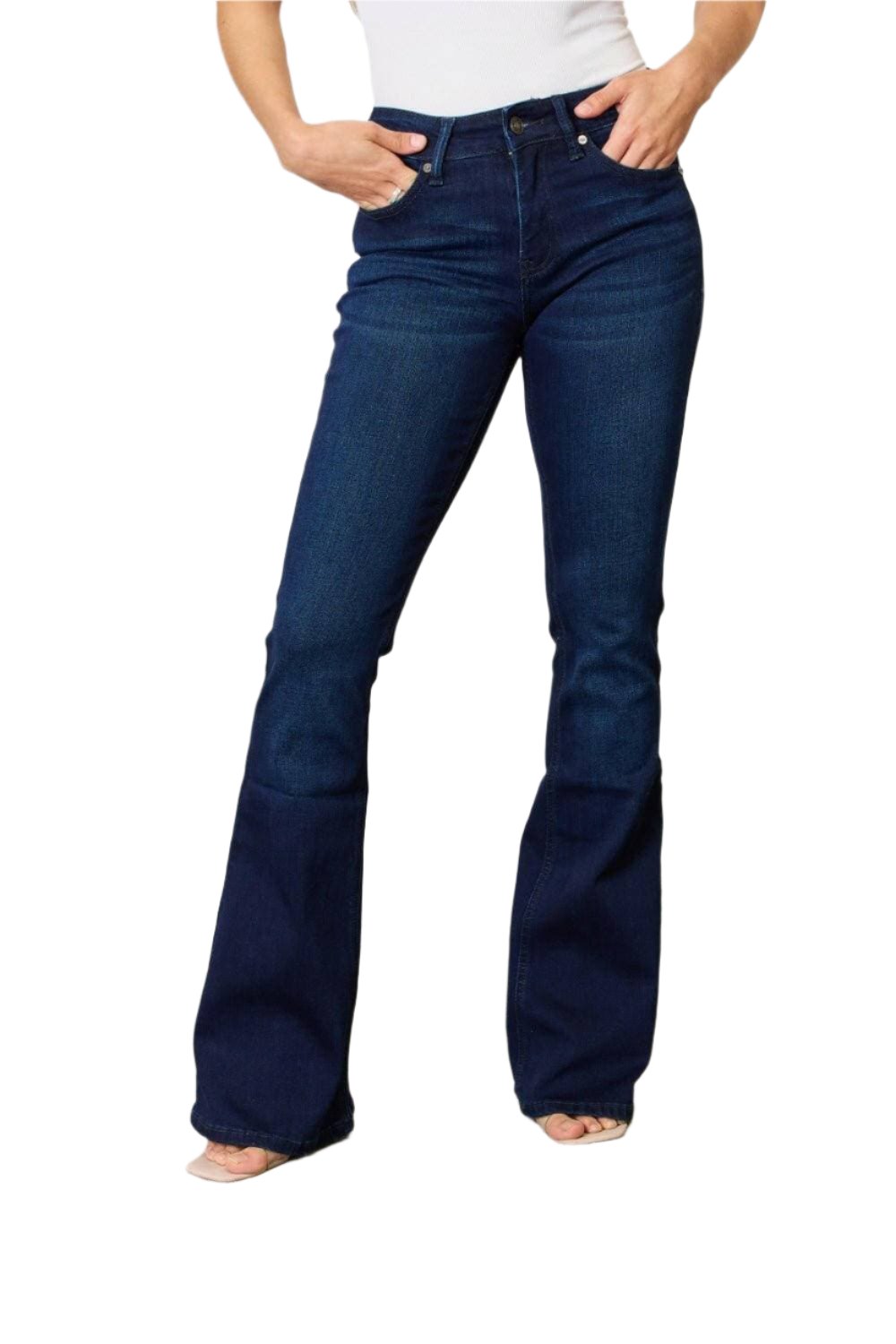 Effortlessly Chic Mid Rise Flare Jeans - Luxurious Comfort in StretchyExperience Effortless Style and Luxurious Comfort

Indulge in the perfect combination of sophistication and ease with our Effortlessly Chic Mid Rise Flare Jeans. DesLove Salve Effortlessly Chic Mid Rise Flare Jeans - Luxurious Comfortjeans