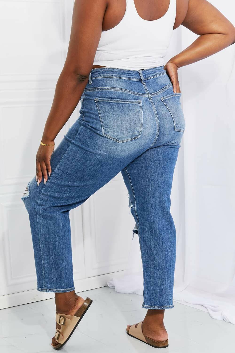 Elevate High Waist Distressed Denim JeansElevate Your Style with Elevate High Waist Distressed Denim Jeans

Transform your wardrobe with the Elevate High Waist Distressed Denim Jeans, designed to elevate yoLove Salve Elevate High Waist Distressed Denim Jeansjeans