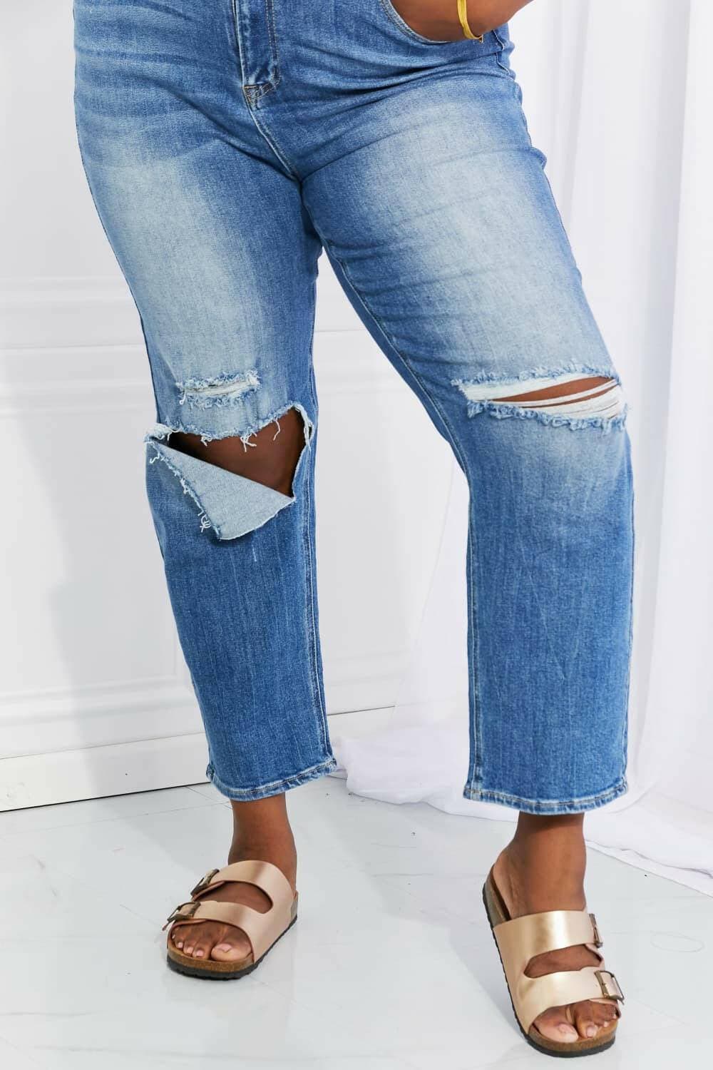 Elevate High Waist Distressed Denim JeansElevate Your Style with Elevate High Waist Distressed Denim Jeans

Transform your wardrobe with the Elevate High Waist Distressed Denim Jeans, designed to elevate yoLove Salve Elevate High Waist Distressed Denim Jeansjeans