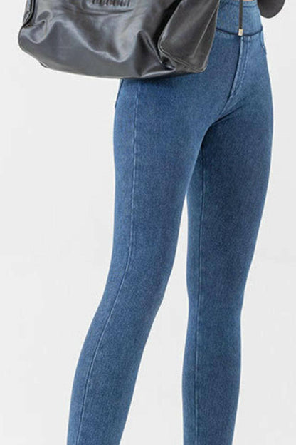 Chic High Waist Skinny Jeans - Love Salve 