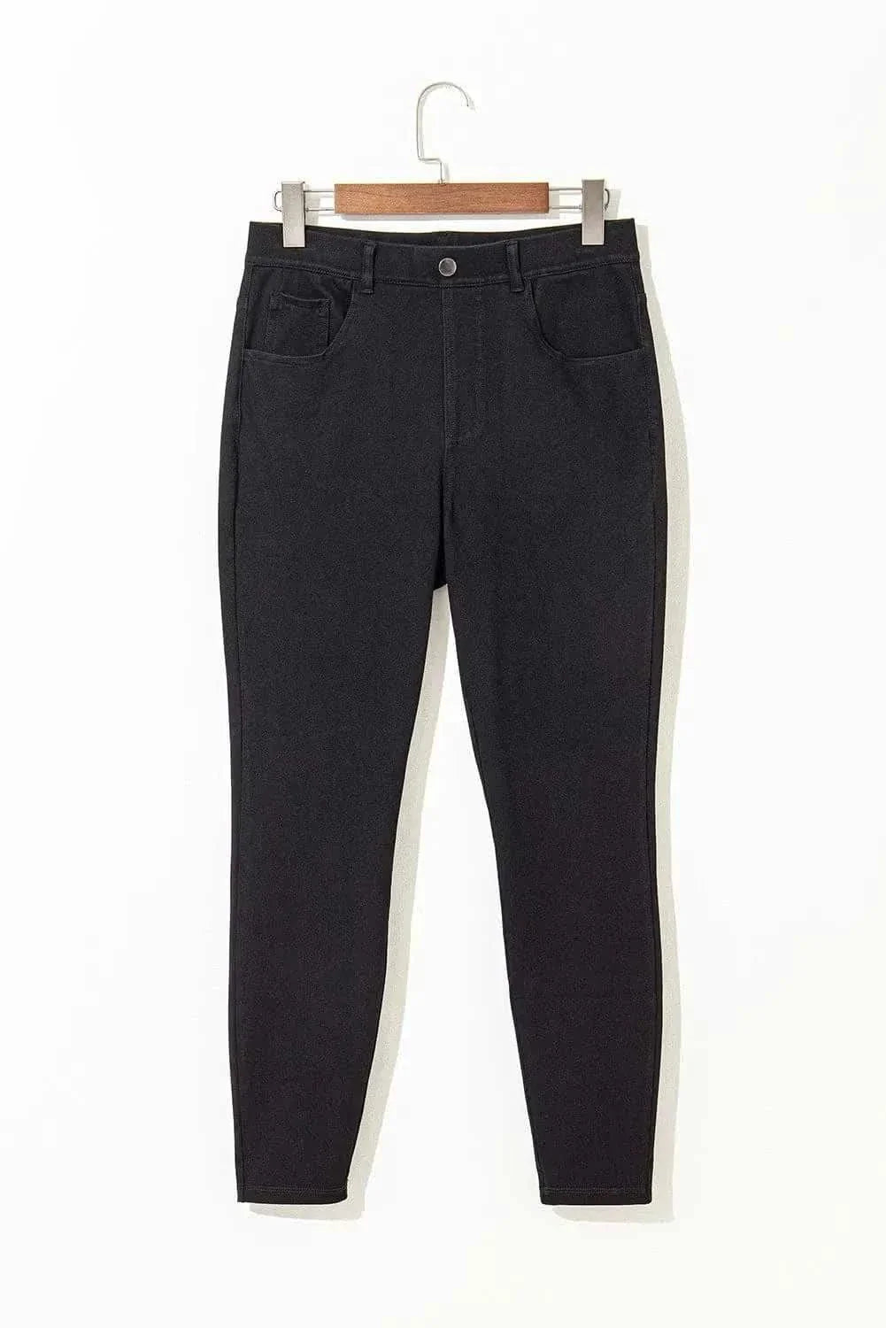 High-waist jeans with pockets - Love Salve 