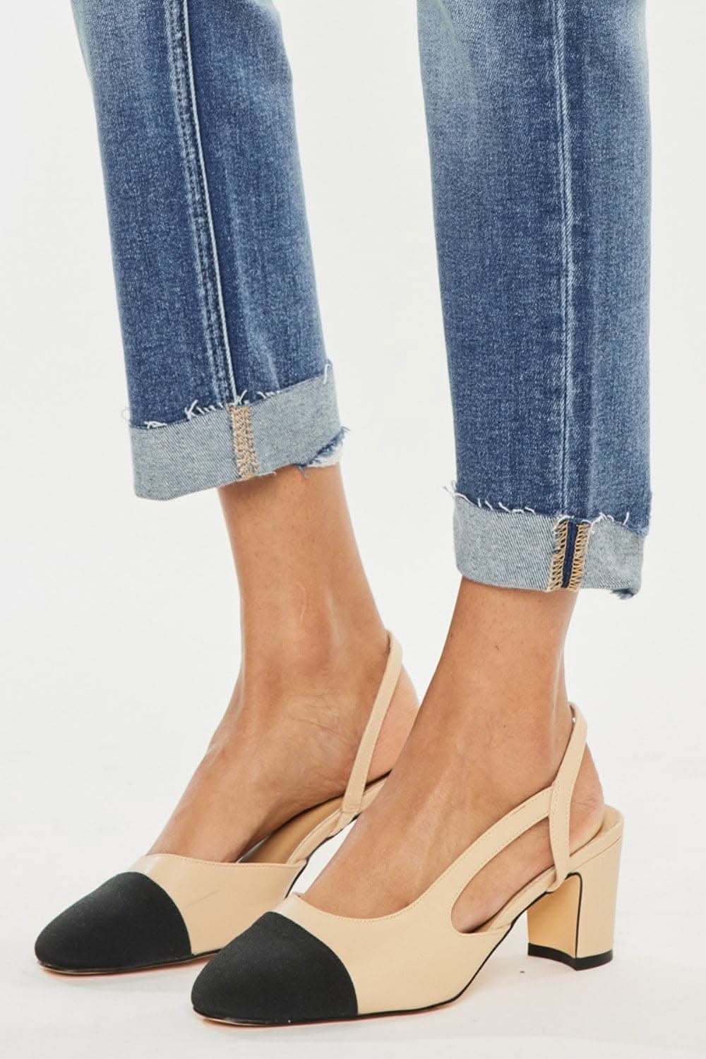 Kancan high-rise straight jeans - Love Salve 