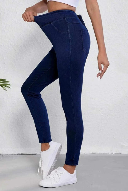 Skinny jeans with pockets - chic fit - Love Salve 