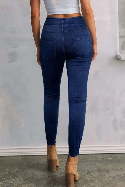 Skinny jeans with pockets - chic fit - Love Salve 