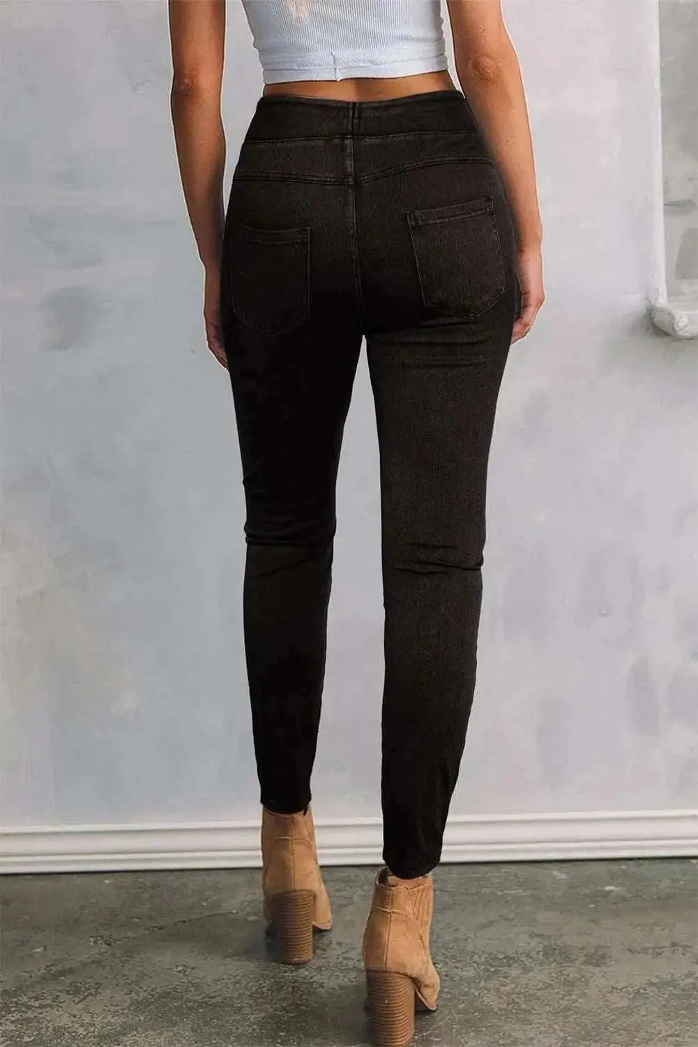 Skinny jeans with pockets - chic fit - Love Salve 