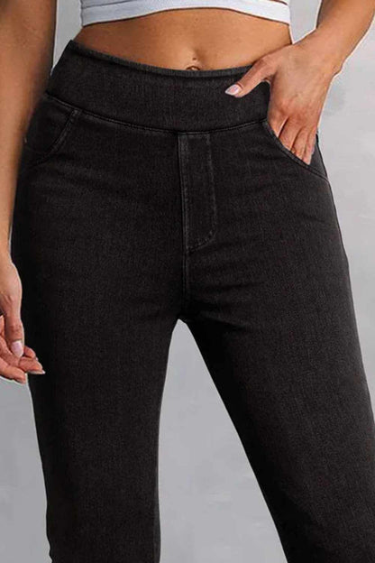 Skinny jeans with pockets - chic fit - Love Salve 