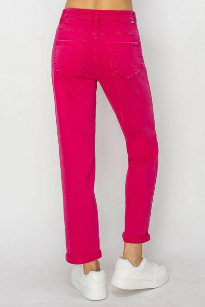 RISEN High Waist Rolled Hem Straight Jeans: Ultimate Blend of Comfort RISEN High Waist Rolled Hem Straight Jeans

Discover the RISEN High Waist Rolled Hem Straight Jeans, where comfort meets style in a perfect fusion. Here’s why these Love Salve RISEN High Waist Rolled Hem Straight Jeansjeans