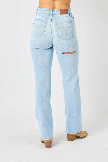 Judy Blue Rugged Chic High Waist Skinny Jeans - Extensive Size RangeDiscover Your New Favorite Jeans

Elevate your denim game with the Judy Blue Rugged Chic High Waist Skinny Jeans, designed not just for style but for comfort as wellLove Salve Judy Blue Rugged Chic High Waist Skinny Jeans - Extensive Size Rangejeans