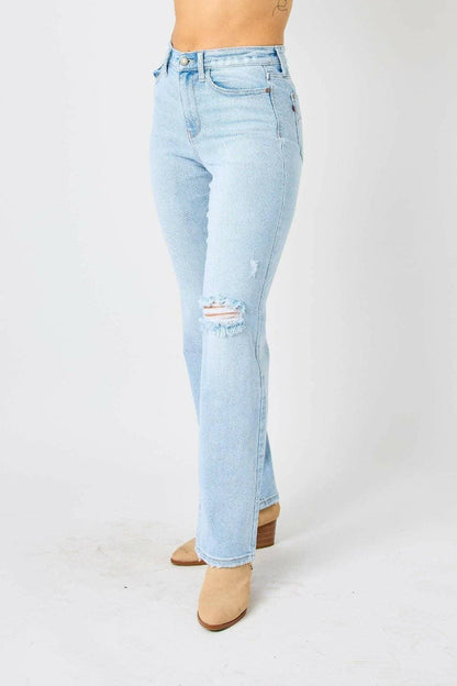 Judy Blue Rugged Chic High Waist Skinny Jeans - Extensive Size RangeDiscover Your New Favorite Jeans

Elevate your denim game with the Judy Blue Rugged Chic High Waist Skinny Jeans, designed not just for style but for comfort as wellLove Salve Judy Blue Rugged Chic High Waist Skinny Jeans - Extensive Size Rangejeans