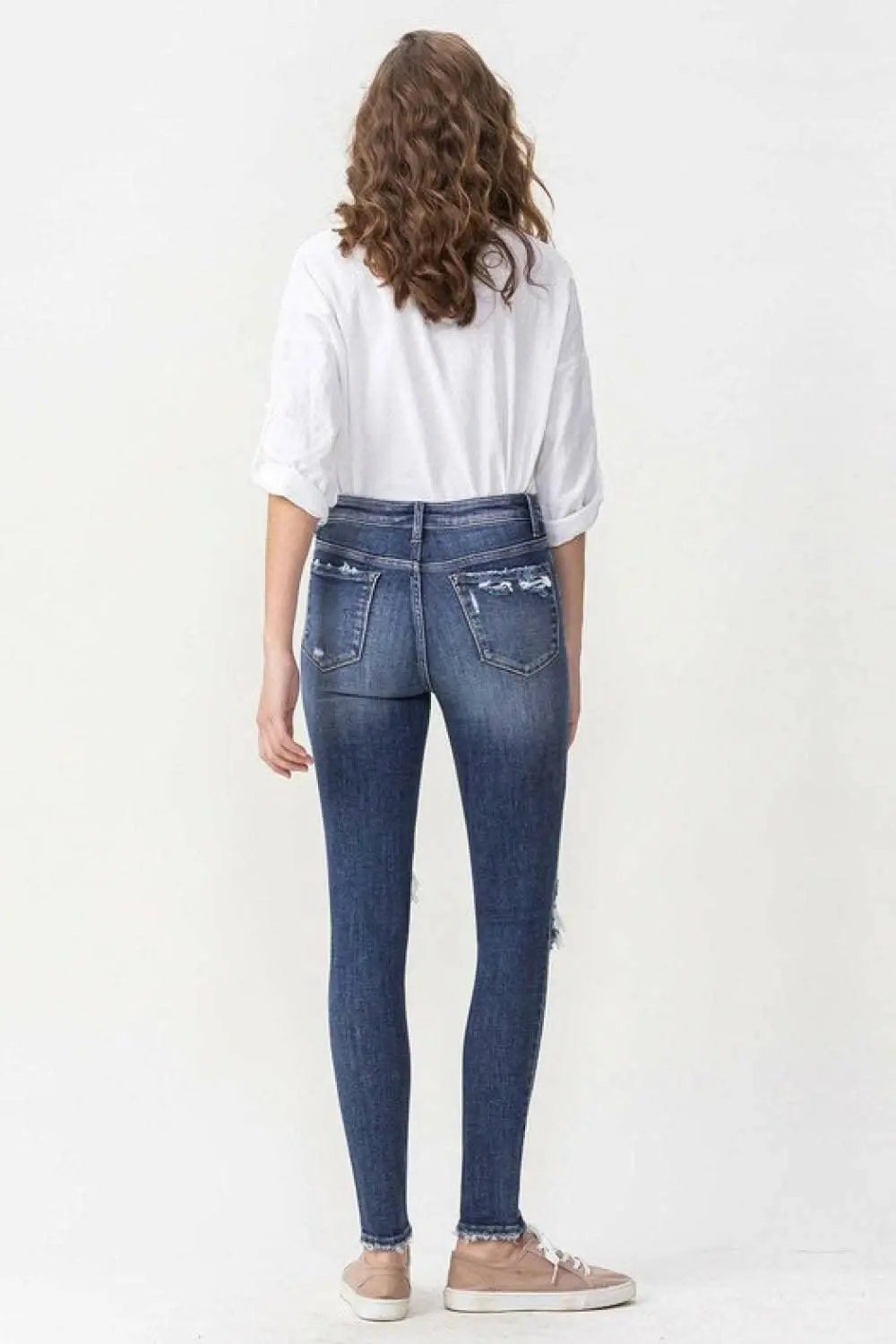 Hayden's high rise skinny jeans - Love Salve 