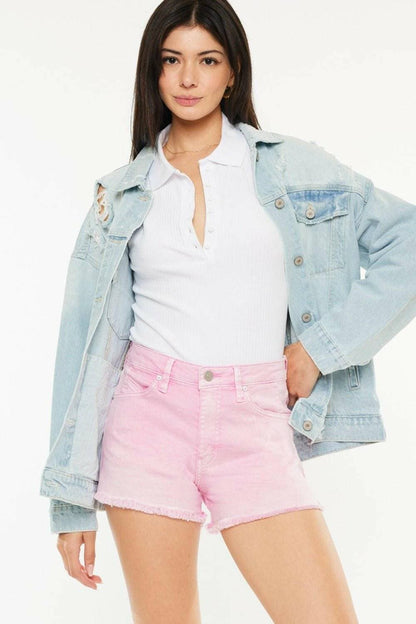 Chic Raw Hem High Waist Denim Shorts - Perfect for Summer FashionChic Raw Hem High Waist Denim Shorts

 Upgrade Your Summer Wardrobe with Chic Raw Hem High Waist Denim Shorts

 Elevate your summer style with our Chic Raw Hem High Love Salve Chic Raw Hem High Waist Denim Shorts - Perfectjeans