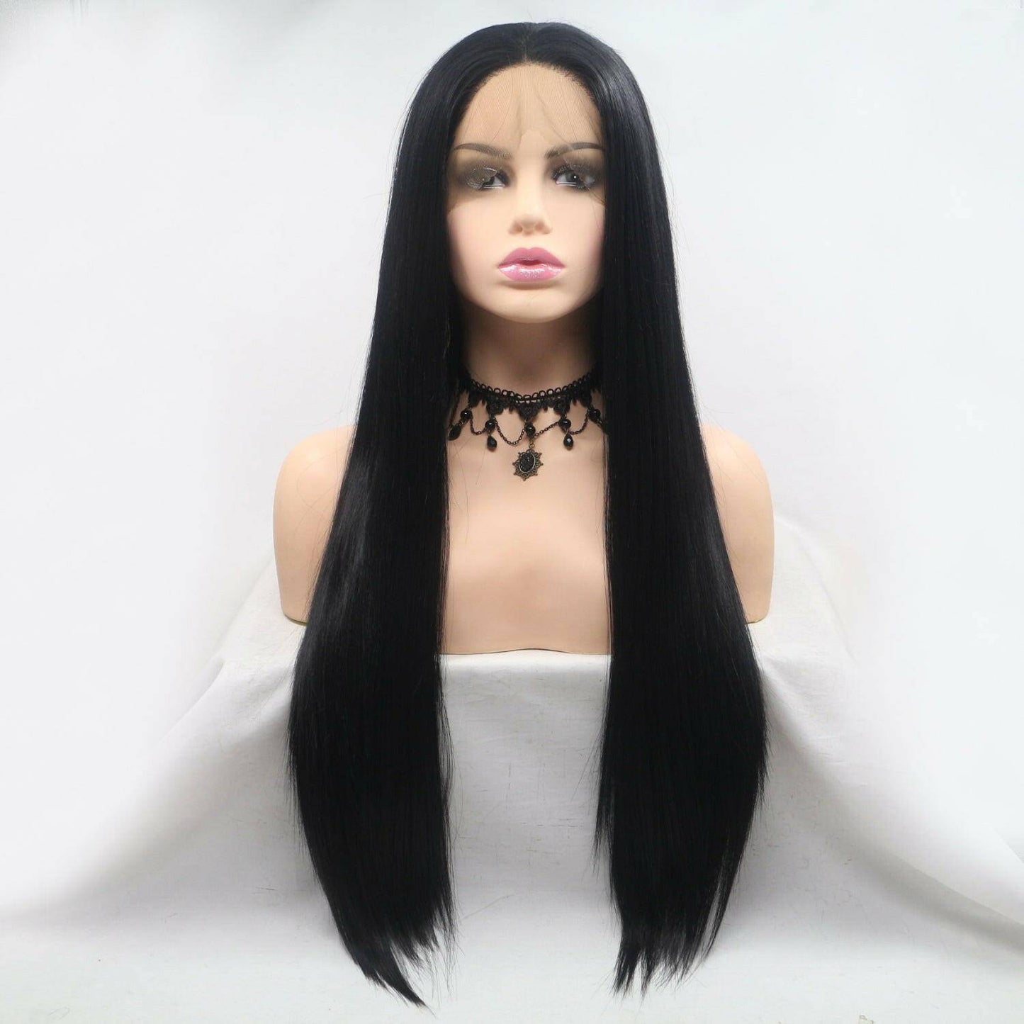 24" Synthetic Lace Front Wig - Natural Look, Versatile Styling - Love Salve 