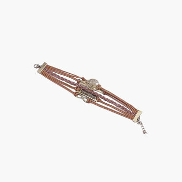 Urban Chic Leather Rope BraceletEnhance Your Style with Urban Chic Leather Rope Bracelet
 Elevate your everyday style with our Urban Chic Leather Rope Bracelet. Crafted from a high-quality alloy anLove Salve Urban Chic Leather Rope BraceletJewelry