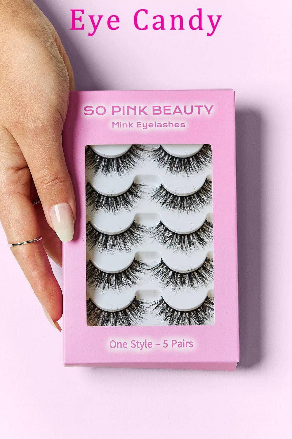 Opulent Mink Lash Set - 5 Pairs for Ultimate Glamour by So Pink BeautyExperience Ultimate Glamour with Opulent Mink Lash Set
 Indulge in a world of luxury with the Opulent Mink Lash Set by So Pink Beauty. This exquisite collection inclLove Salve Opulent Mink Lash Set - 5 PairsJewelry