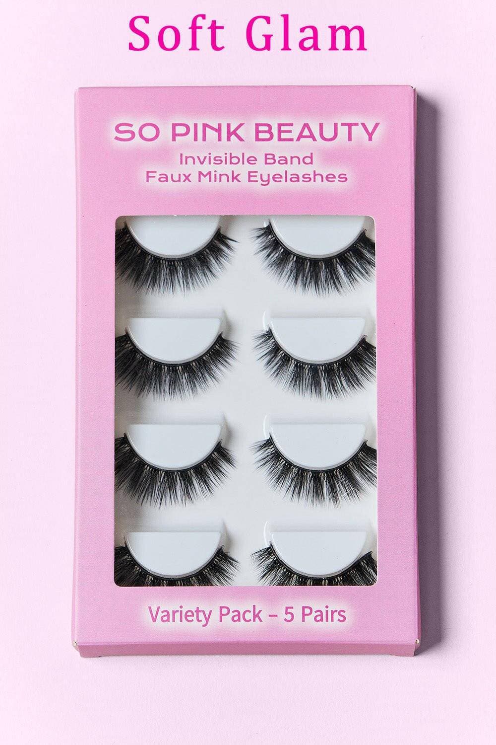 Opulent Mink Lash Set - 5 Pairs for Ultimate Glamour by So Pink BeautyExperience Ultimate Glamour with Opulent Mink Lash Set
 Indulge in a world of luxury with the Opulent Mink Lash Set by So Pink Beauty. This exquisite collection inclLove Salve Opulent Mink Lash Set - 5 PairsJewelry