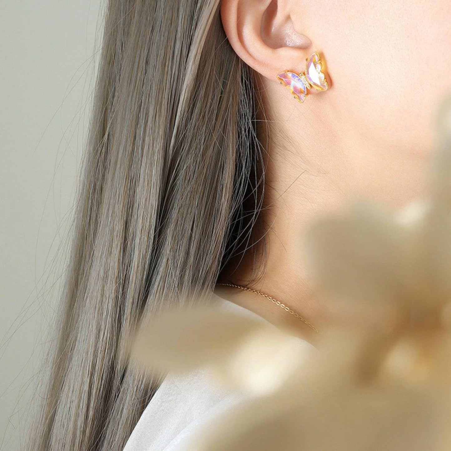 Golden Butterfly Wing Earrings - Elegant Fashion AccessoryTransform Your Style with Golden Butterfly Wing Earrings
 Indulge in elegance and sophistication with our Golden Butterfly Wing Earrings, a must-have fashion accessoLove Salve Golden Butterfly Wing Earrings - Elegant Fashion AccessoryJewelry