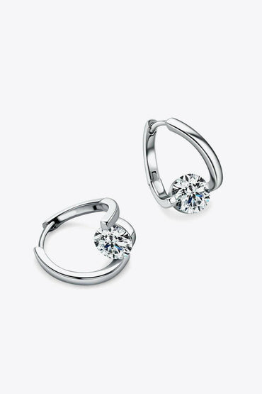 Moissanite Heart Earrings in 925 Sterling Silver - 2 Carat SparkleMoissanite Heart Earrings in 925 Sterling Silver - 2 Carat Sparkle
 Indulge in timeless elegance with our Moissanite Heart Earrings. Crafted in 925 sterling silver, Love Salve 925 Sterling Silver - 2 Carat SparkleJewelry