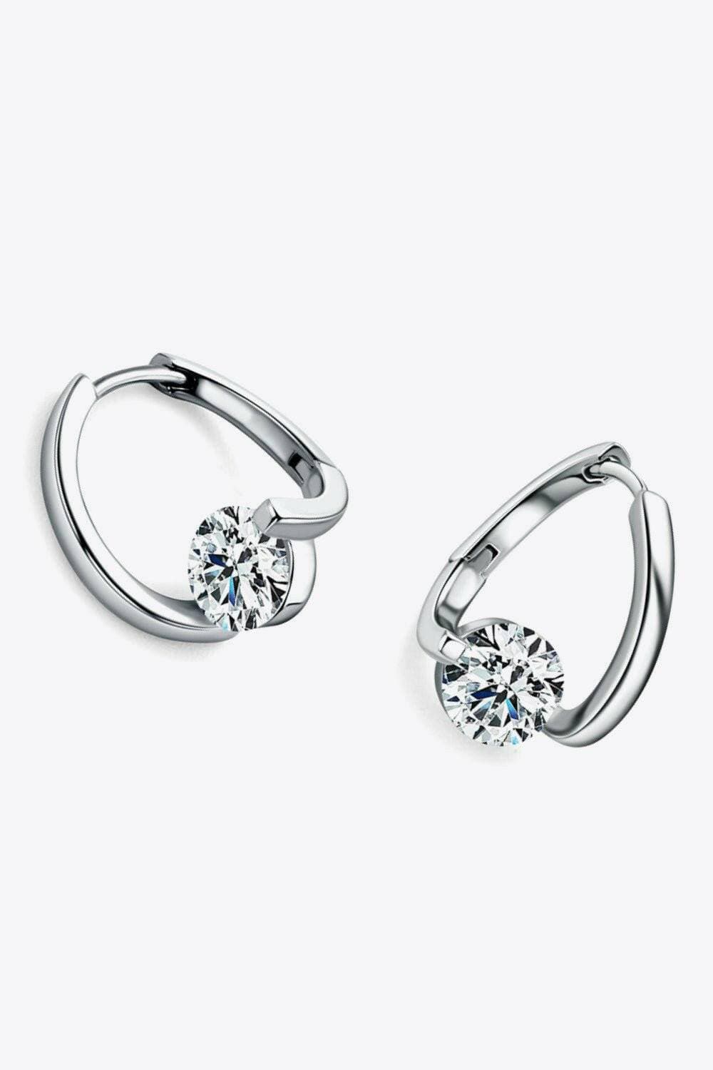 Moissanite Heart Earrings in 925 Sterling Silver - 2 Carat SparkleMoissanite Heart Earrings in 925 Sterling Silver - 2 Carat Sparkle
 Indulge in timeless elegance with our Moissanite Heart Earrings. Crafted in 925 sterling silver, Love Salve 925 Sterling Silver - 2 Carat SparkleJewelry