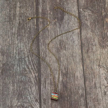 Alloy Book Pendant Necklace with Stylish Maintenance Tips - Love Salve 