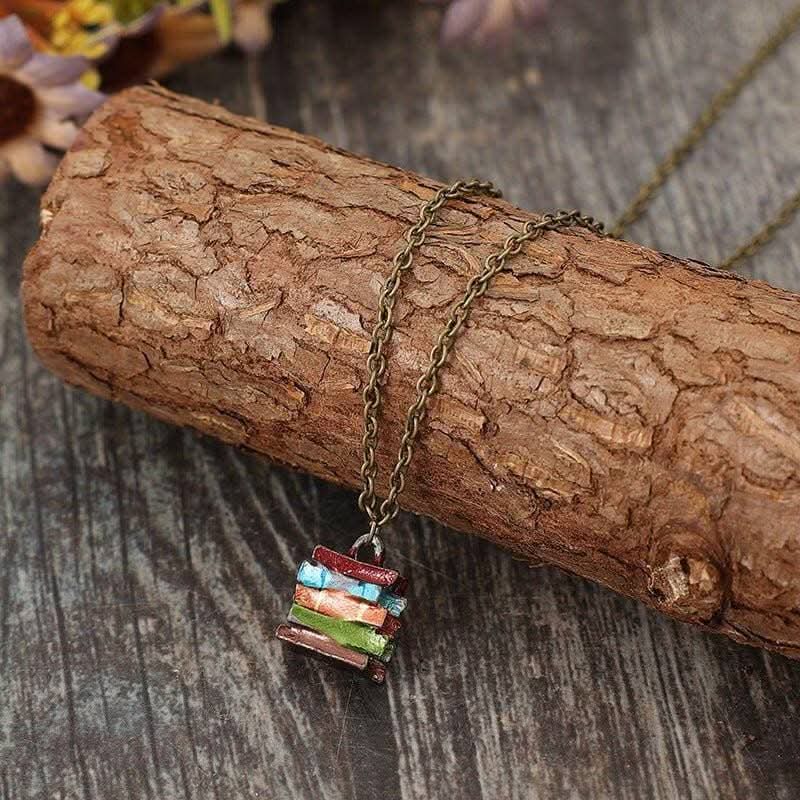 Alloy Book Pendant Necklace with Stylish Maintenance Tips - Love Salve 