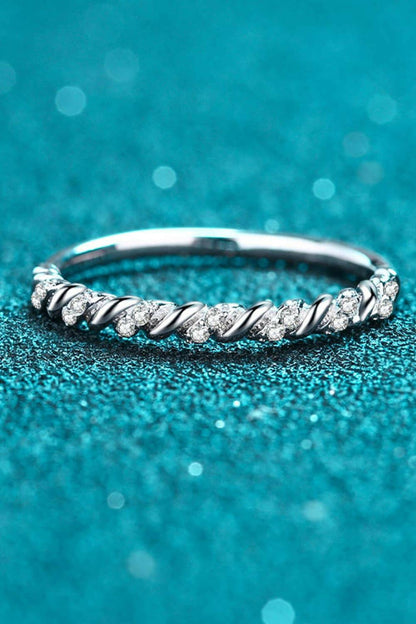 Elegant Sterling Silver Ring with Moissanite Half-Eternity SparkleExperience Timeless Elegance with Our Sterling Silver Moissanite Ring
 
 
Metal: Crafted from high-quality 925 sterling silver
 
Stones: Adorned with dazzling moissaLove Salve Elegant Sterling Silver RingJewelry