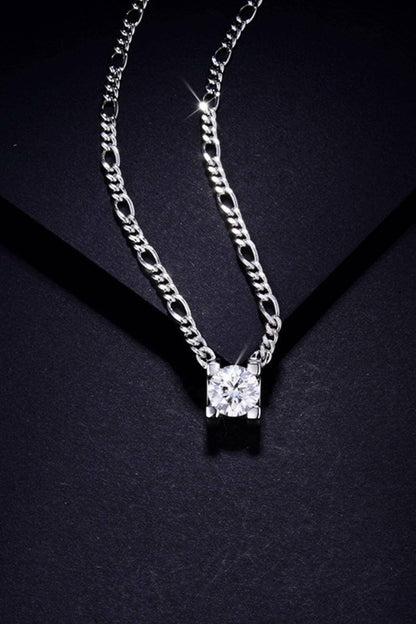 Elegant 2 Carat Moissanite Necklace