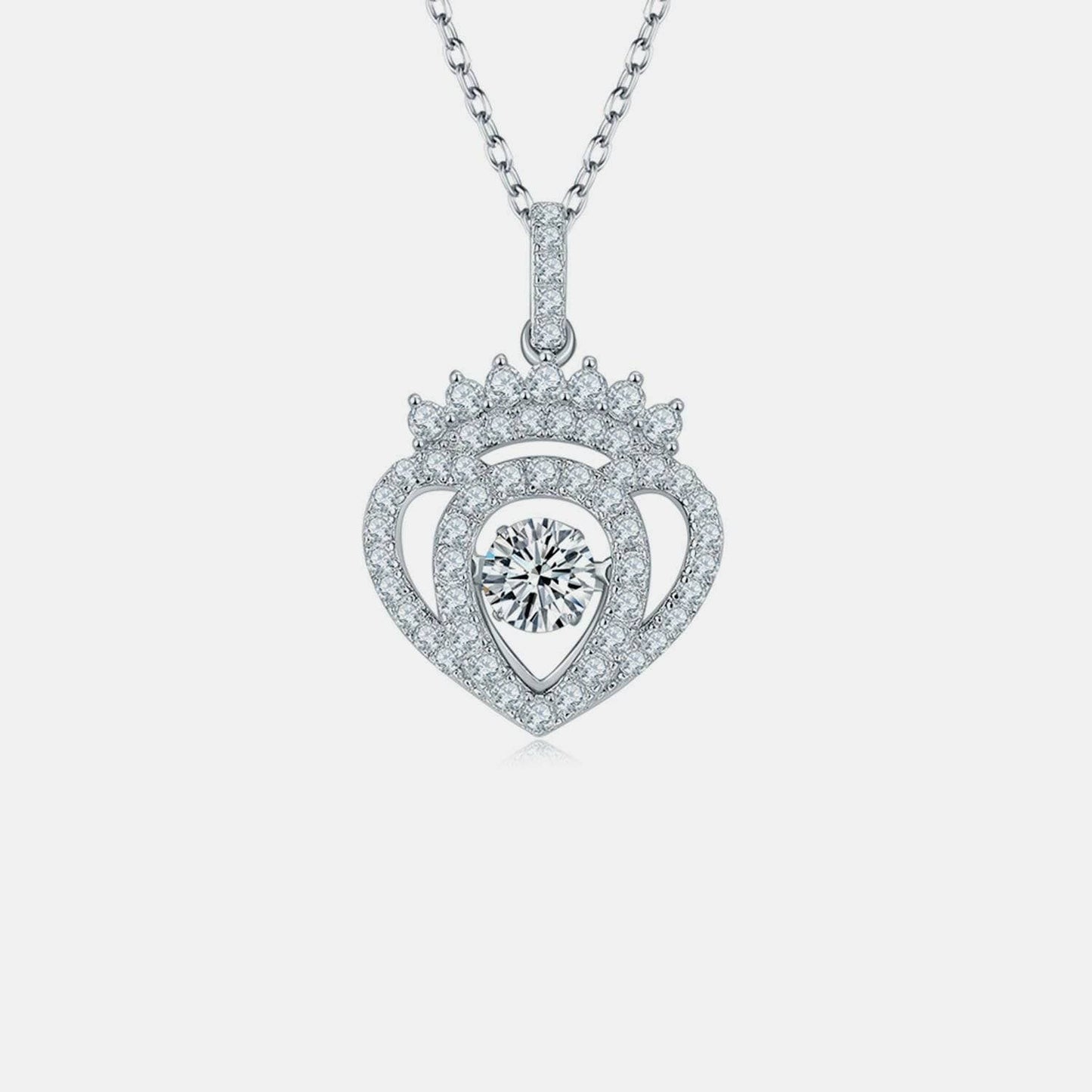 Luxury Moissanite Necklace in Sterling Silver with CertificateExperience Elegance with Our Luxury Moissanite Necklace
 
 
Premium Quality: Indulge in luxury with our 925 sterling silver necklace featuring a dazzling 1.21 carat Love Salve Luxury Moissanite NecklaceJewelry