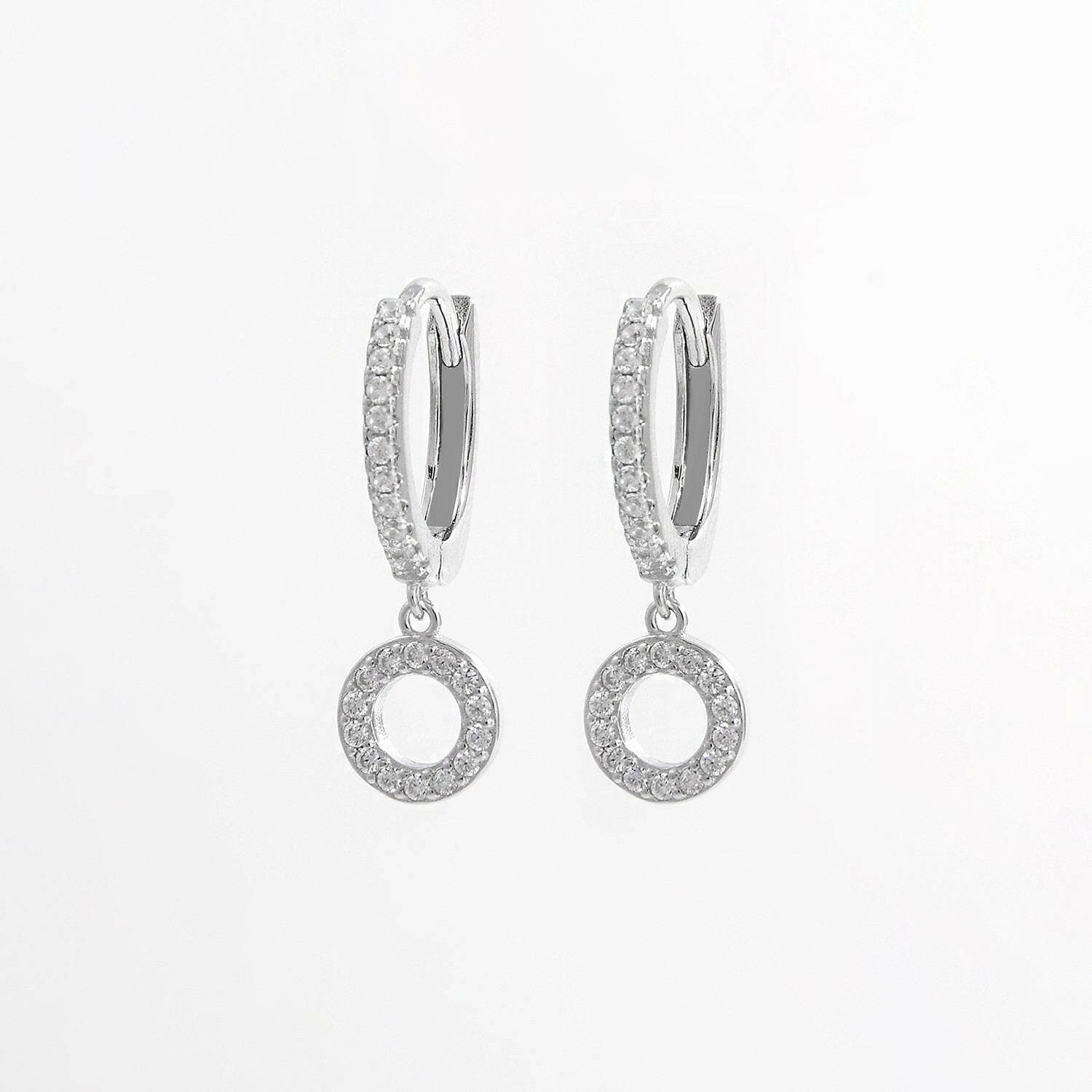 Zircon Sparkle Sterling Silver Hoop EarringsUpgrade Your Style with Zircon Sparkle Hoop Earrings
 Enhance your jewelry collection with these exquisite Zircon Sparkle Sterling Silver Hoop Earrings. Crafted fromLove Salve Zircon Sparkle Sterling Silver Hoop EarringsJewelry