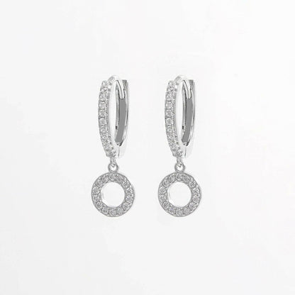 Zircon Sparkle Sterling Silver Hoop EarringsUpgrade Your Style with Zircon Sparkle Hoop Earrings
 Enhance your jewelry collection with these exquisite Zircon Sparkle Sterling Silver Hoop Earrings. Crafted fromLove Salve Zircon Sparkle Sterling Silver Hoop EarringsJewelry