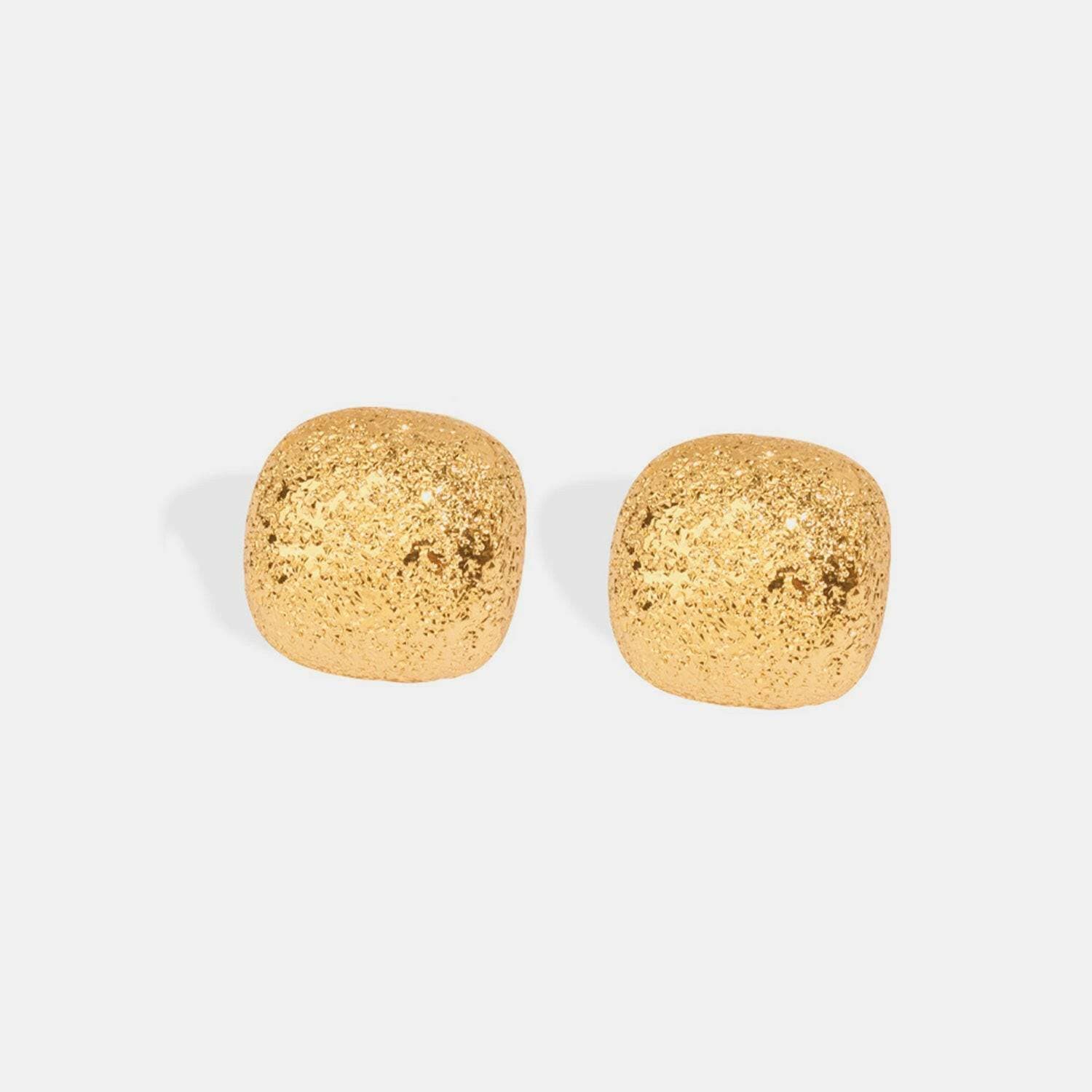 Golden Geometric Stud Earrings - Luxurious Addition to Your AccessorieEnhance Your Style with Golden Geometric Stud Earrings
 Step into sophistication with our stunning Golden Geometric Stud Earrings, a luxurious addition to elevate yoLove Salve Golden Geometric Stud Earrings - Luxurious AdditionJewelry