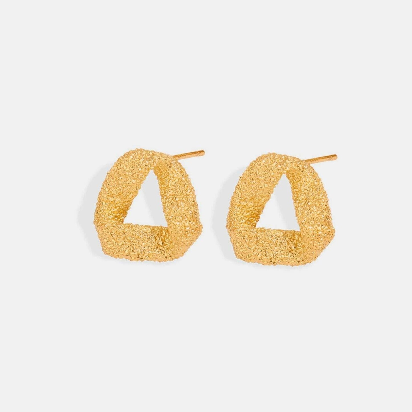 Golden Geometric Stud Earrings - Luxurious Addition to Your AccessorieEnhance Your Style with Golden Geometric Stud Earrings
 Step into sophistication with our stunning Golden Geometric Stud Earrings, a luxurious addition to elevate yoLove Salve Golden Geometric Stud Earrings - Luxurious AdditionJewelry