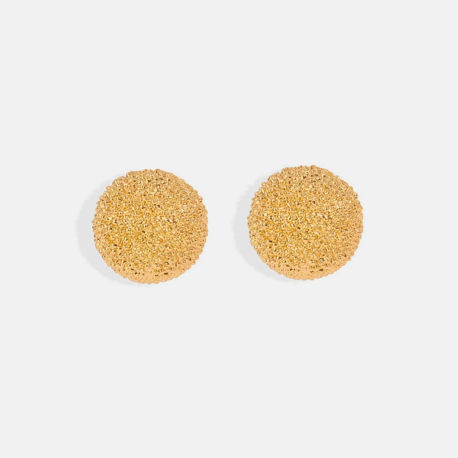 Golden Geometric Stud Earrings - Luxurious Addition to Your AccessorieEnhance Your Style with Golden Geometric Stud Earrings
 Step into sophistication with our stunning Golden Geometric Stud Earrings, a luxurious addition to elevate yoLove Salve Golden Geometric Stud Earrings - Luxurious AdditionJewelry