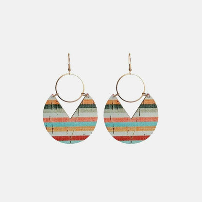 Ms.Pac-Man Shape Wooden Earrings with a Modern Twist - Love Salve 