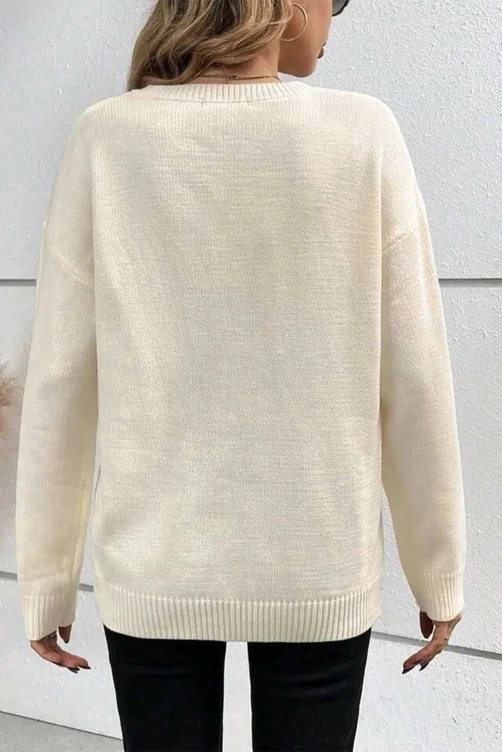 Cozy Viscose Long Sleeve Sweater - Love Salve 