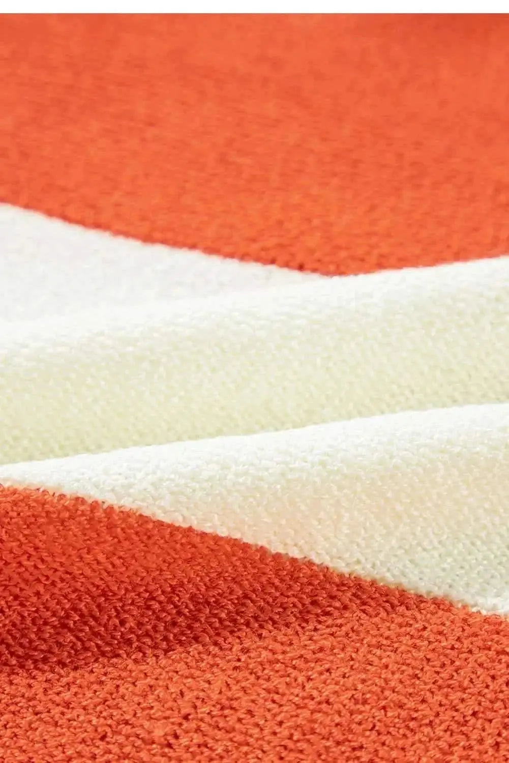 Vibrant color block v-neck sweater - Love Salve 