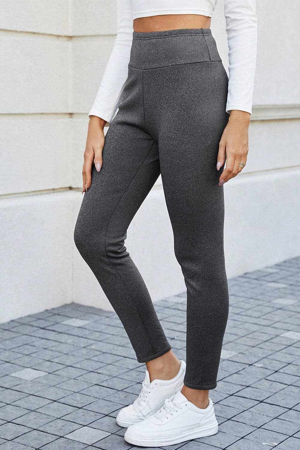High-rise stretchy leggings - S-XL - Love Salve 